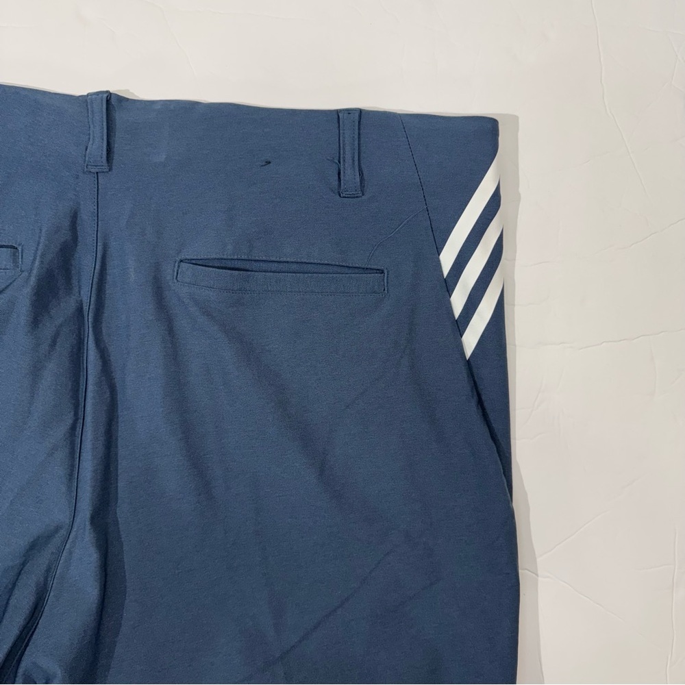 Adidas Men's Golf Ultimate 365 3-Stripe Tapered Pants Navy 38x32 - Picture 7 of 7
